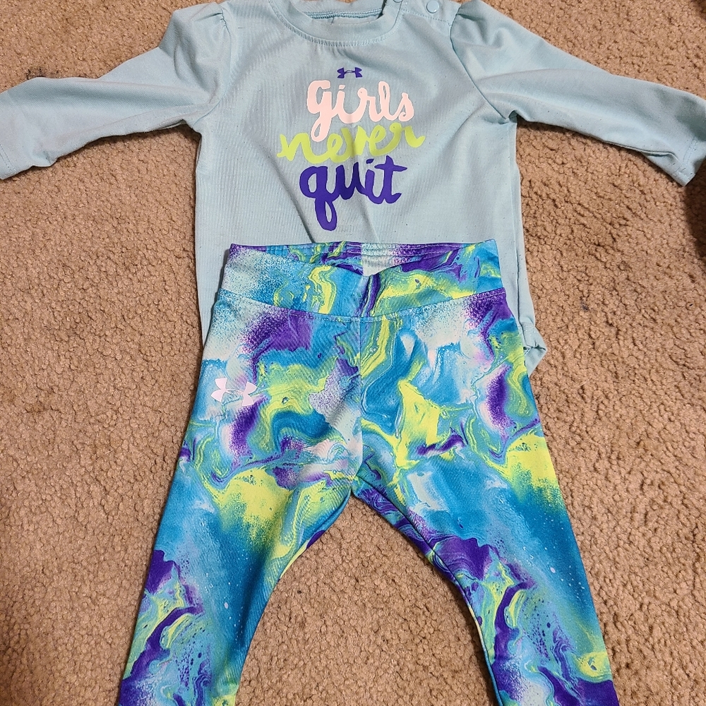 Girls under armour oufit